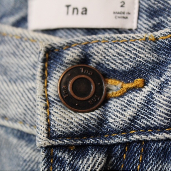 TNA - mini jean skirt - Picture 5 of 7